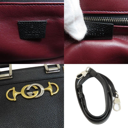GUCCI 569712 Zumi Handbag Leather Women's