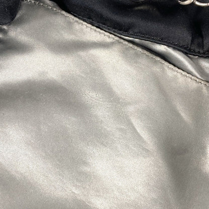 Chanel Sac Cabas en satin noir