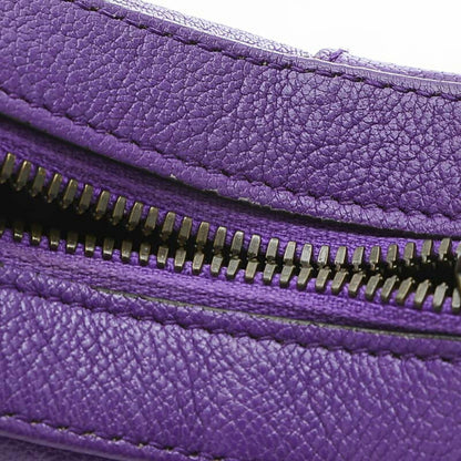 GUCCI Aphrodite Small Shoulder Bag Leather Purple 731817