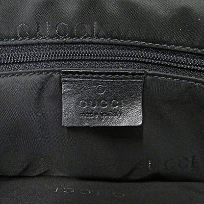 GUCCI Bag Ladies Bamboo Handbag Nylon Black 002 1010