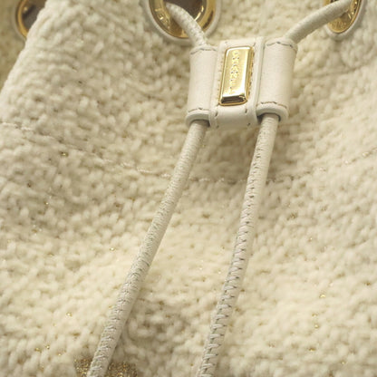 Chanel Sac Deauville en cuir beige