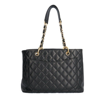Chanel Sac GST en cuir caviar noir