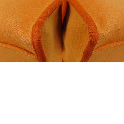 Chanel Sac Deauville en toile orange