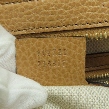 GUCCI 607722 Interlocking G Outlet Handbag Leather Women's