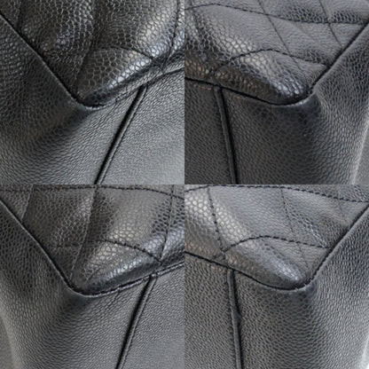 Chanel Sac GST en cuir caviar noir