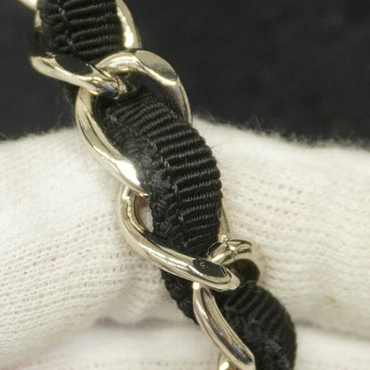 Chanel Sac Deauville en toile noir