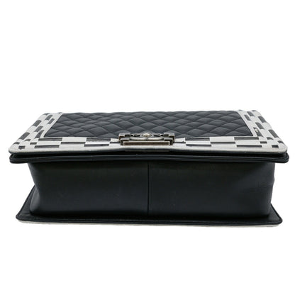 Chanel Sac Boy en cuir noir