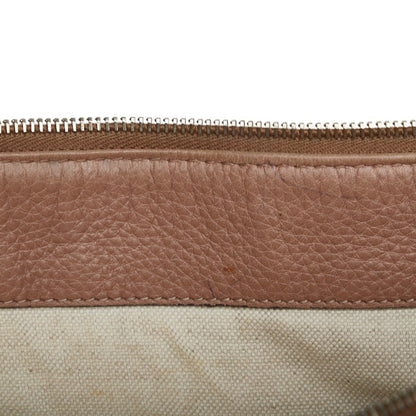 GUCCI Bamboo Bella Handbag One Shoulder Bag 269949 Pink Beige Leather Women's