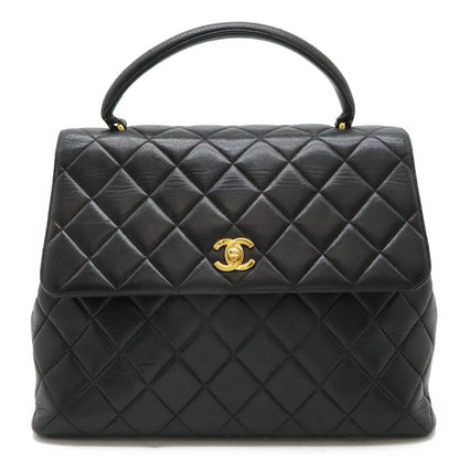 Chanel Sac Flap en cuir noir