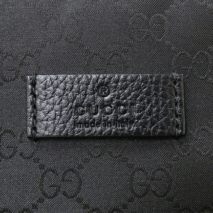GUCCI bag men's shoulder nylon black 449184