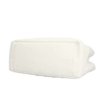 Chanel Sac GST en cuir caviar blanc
