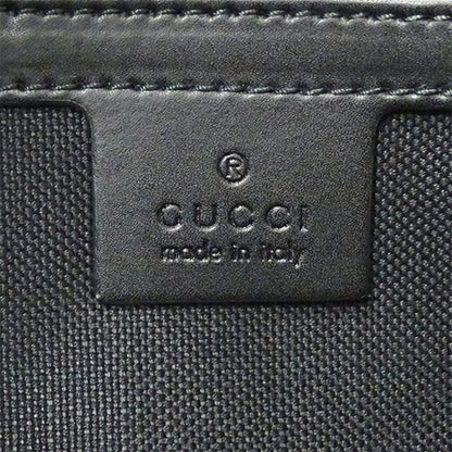GUCCI bag men's body waist belt black 474293