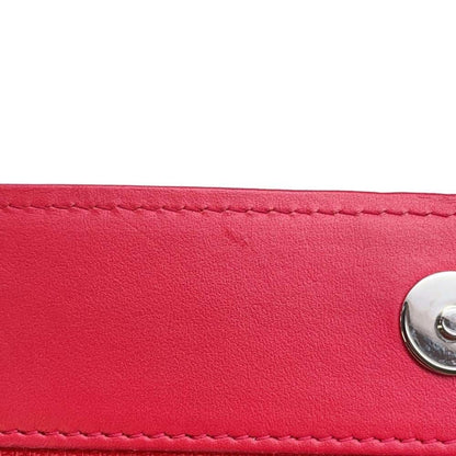 Chanel Sac Boy en cuir caviar rouge