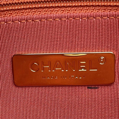 Chanel Sac Camera en cuir rose