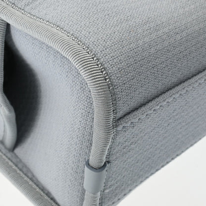 Chanel Sac Deauville en toile bleu