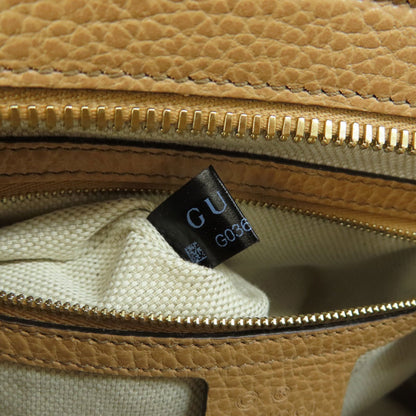 GUCCI 607722 Interlocking G Outlet Handbag Leather Women's