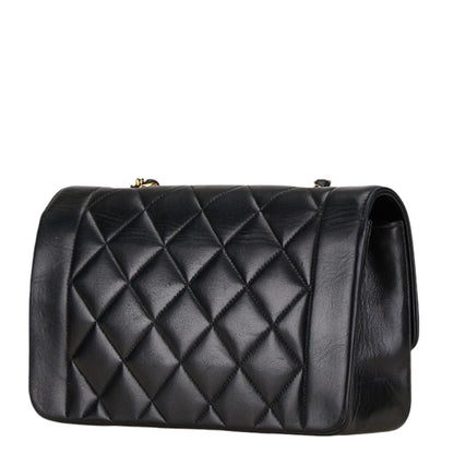 Chanel Sac Diana en cuir noir