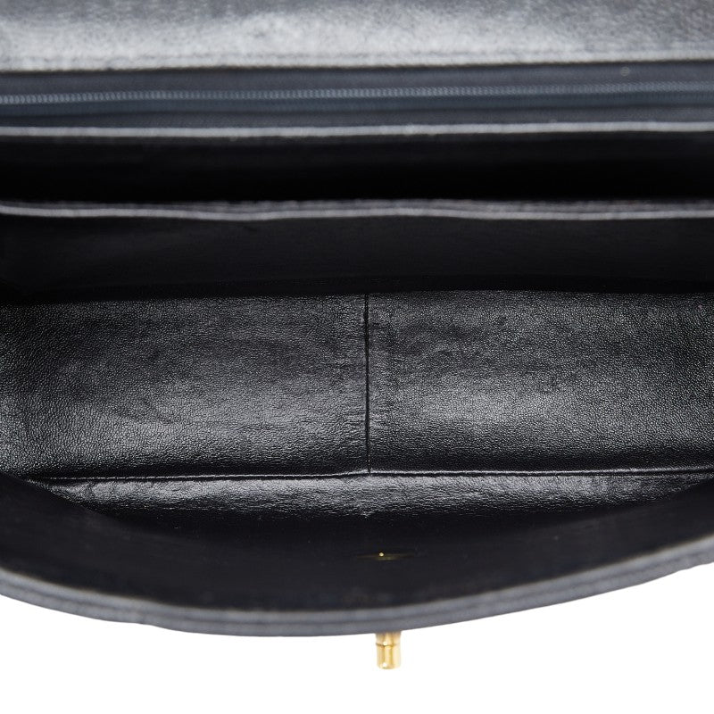Chanel Caviar Skin Mademoiselle Coco Mark Handbag