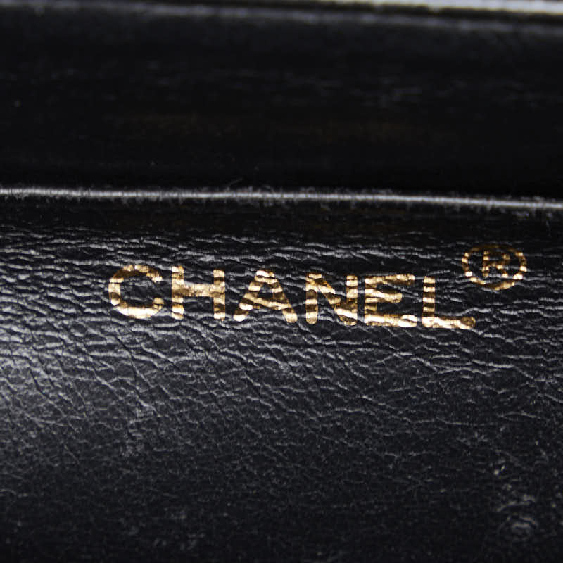 Chanel Caviar Skin Mademoiselle Coco Mark Handbag