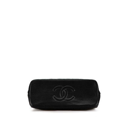 Chanel Caviar Skin Coco Mark Matelasse Tote Bag