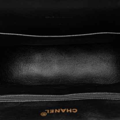 Chanel Caviar Skin Coco Mark Matelasse Tote Bag