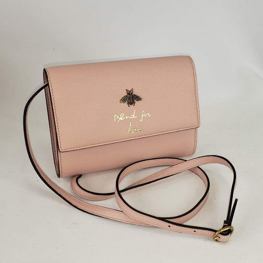 Gucci Cellarius Blind for Love Crossbody in Perfect Pink