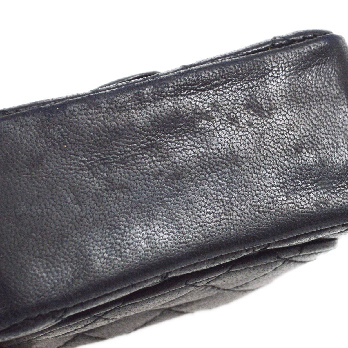 CHANEL Micro Bum Belt Bag Black Lambskin