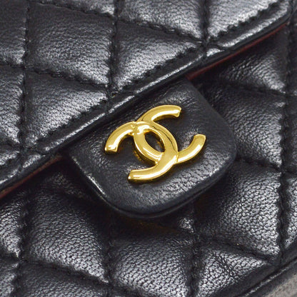 CHANEL Micro Bum Belt Bag Black Lambskin