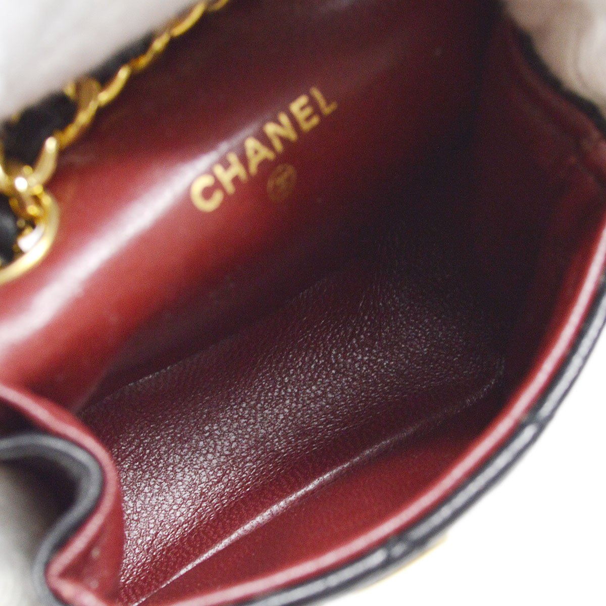 CHANEL Micro Bum Belt Bag Black Lambskin