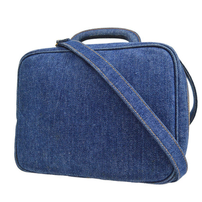 CHANEL 1996-1997 Denim Top Handle Bag