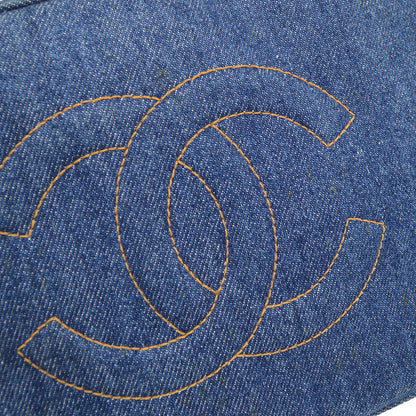 CHANEL 1996-1997 Denim Top Handle Bag