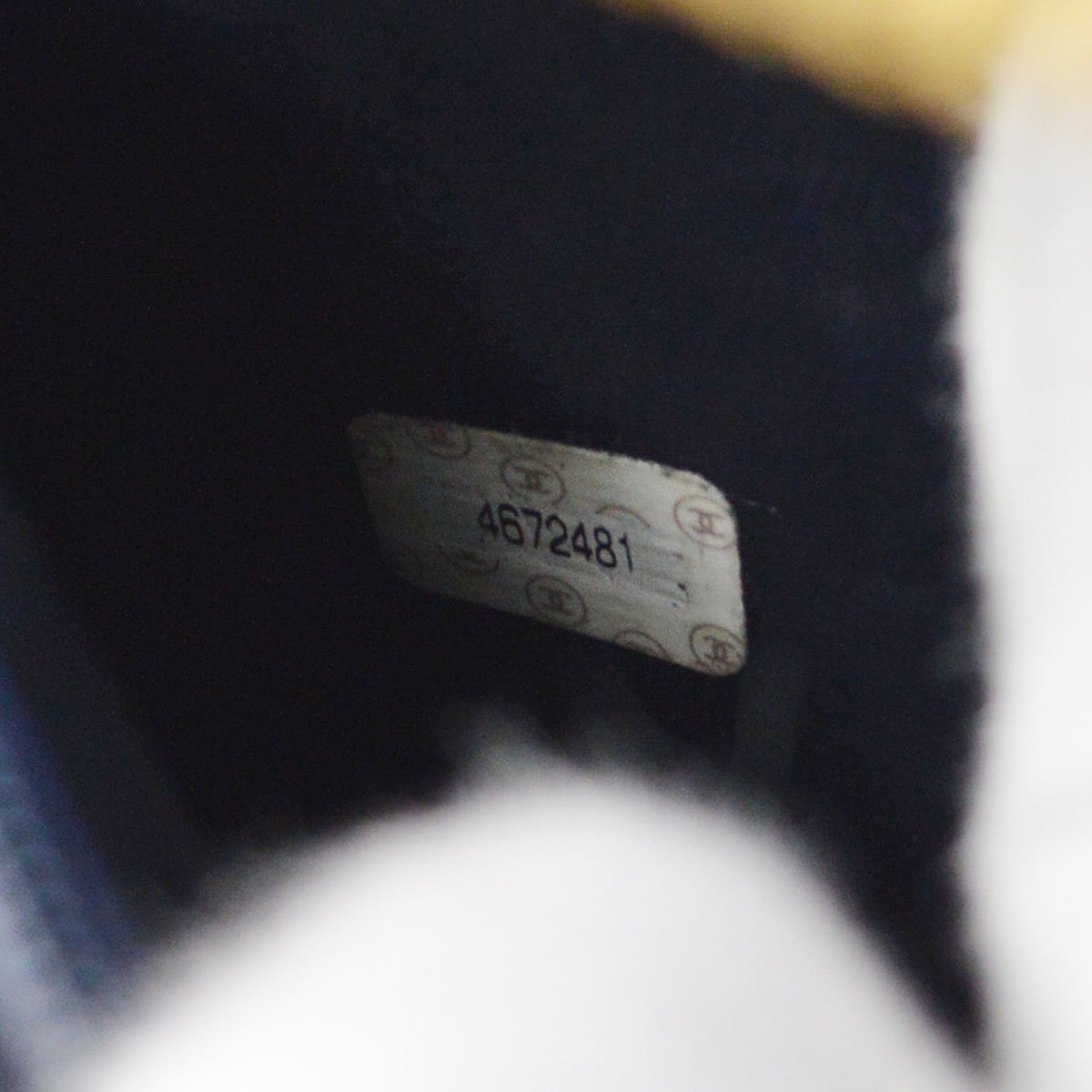 CHANEL 1996-1997 Denim Top Handle Bag