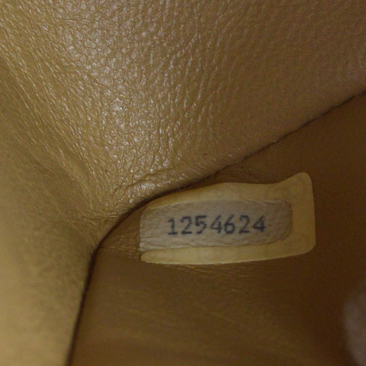 CHANEL 1989-1991 Classic Square Flap 20 Beige Lambskin
