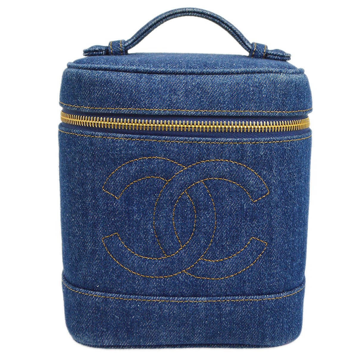 CHANEL 1996-1997 Denim Timeless Handbag