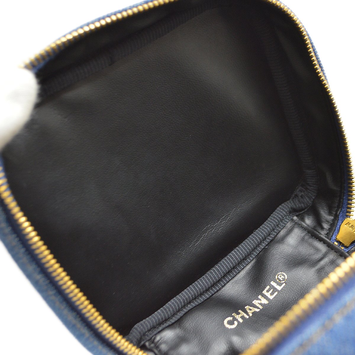 CHANEL 1996-1997 Denim Timeless Handbag