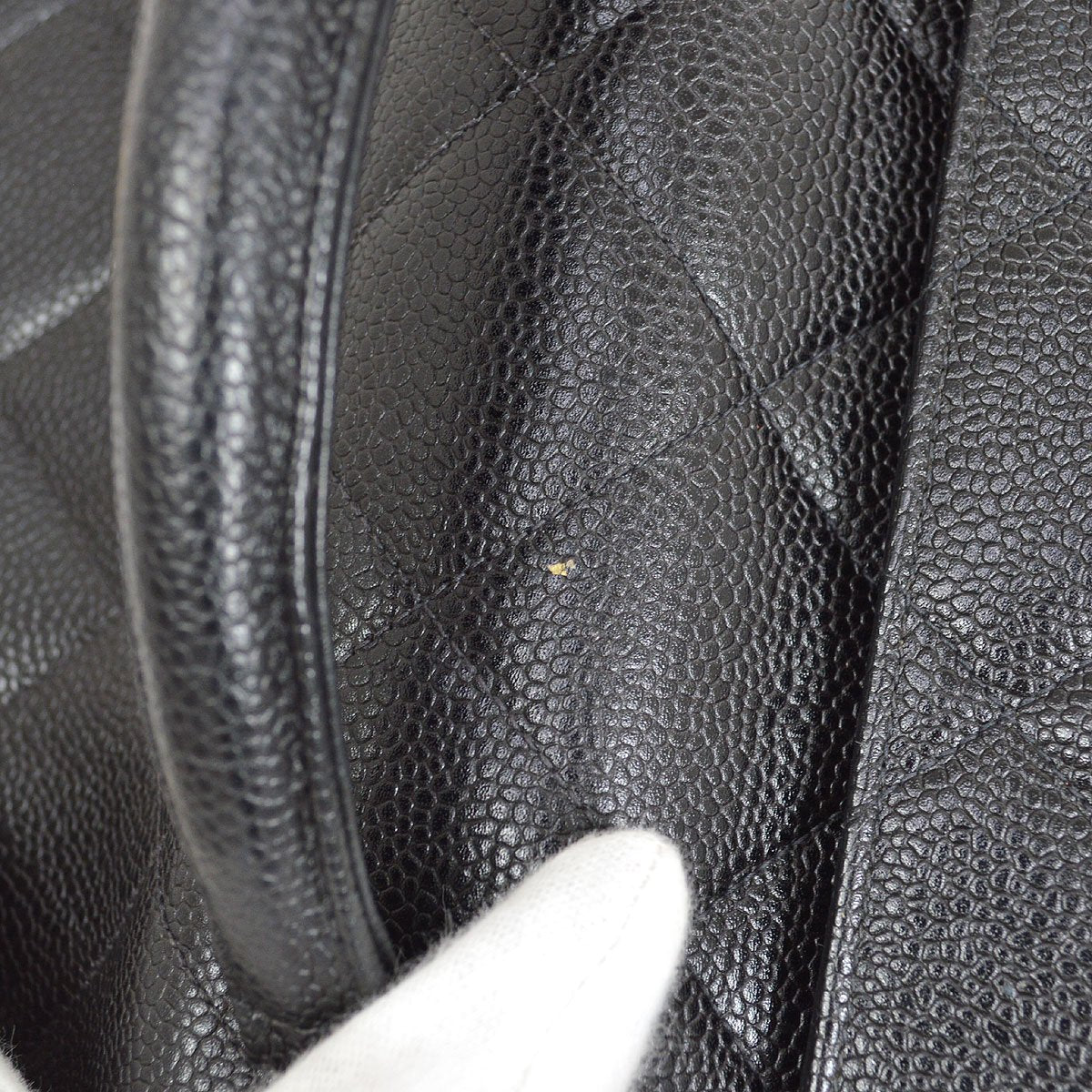 CHANEL 1994-1996 Briefcase Black Caviar