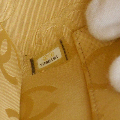 CHANEL 2001-2003 Beige Caviar Wild Stitch Tote
