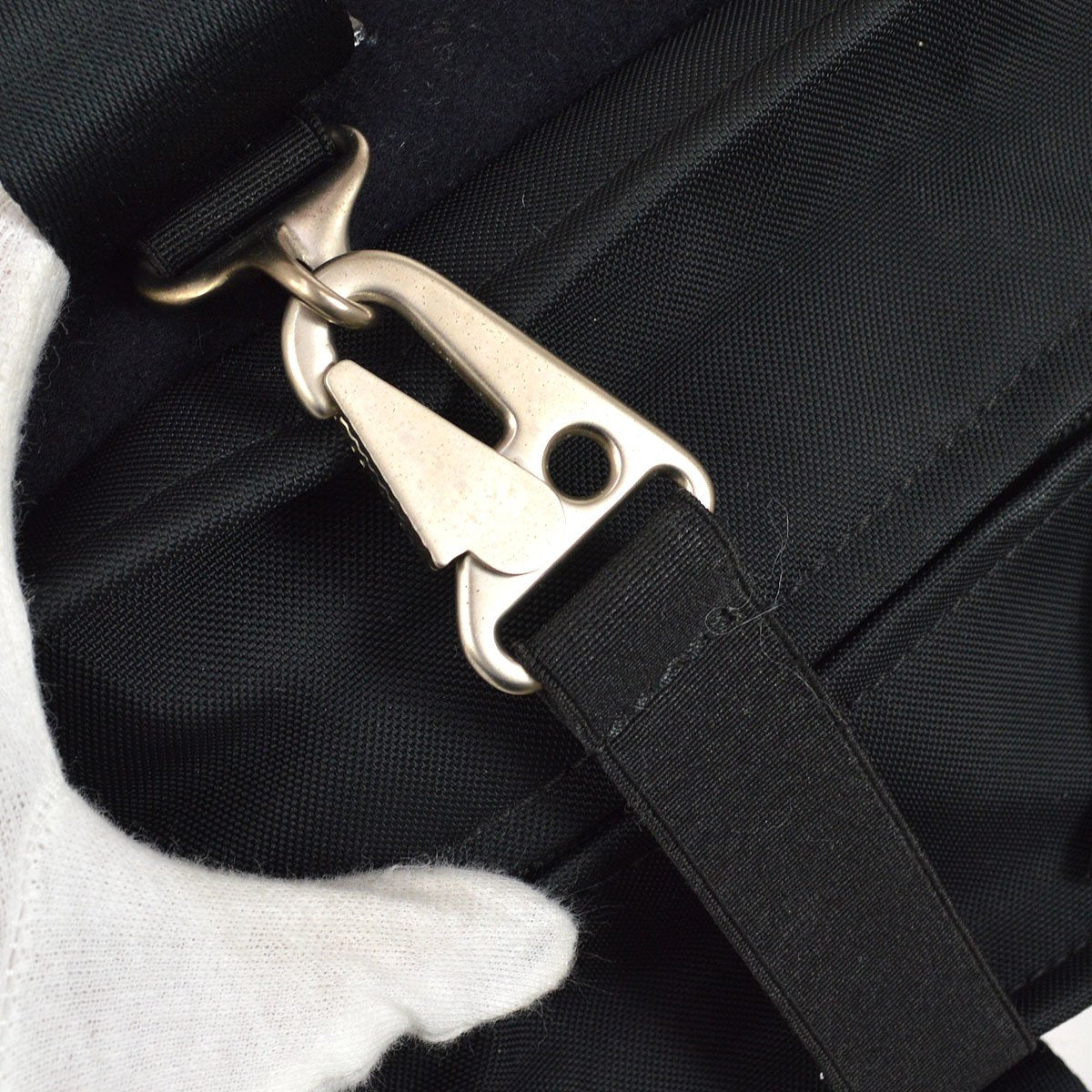 CHANEL 2004-2005 Sport Line Boston 40 Black Wool