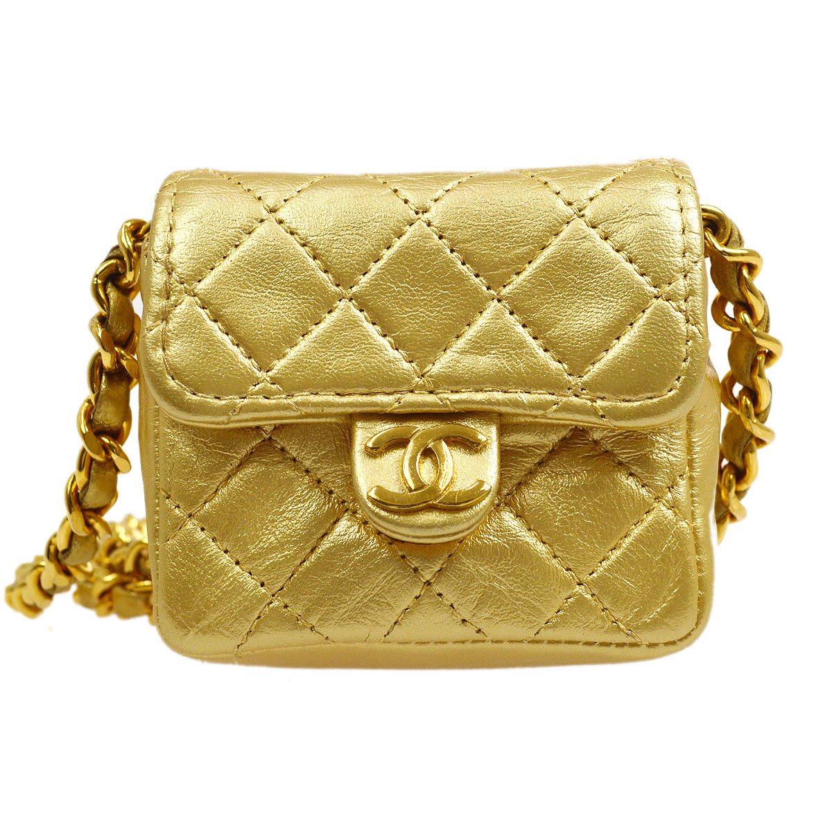CHANEL 1989-1991 Classic Flap Micro