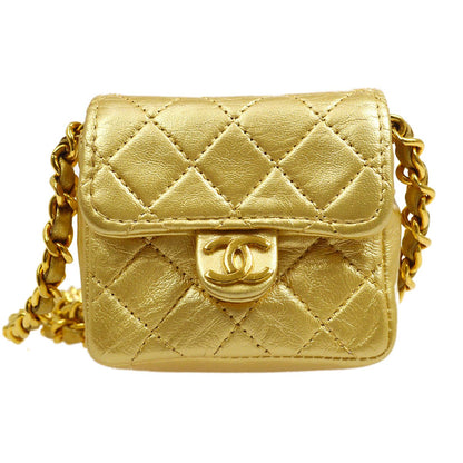 CHANEL 1989-1991 Classic Flap Micro