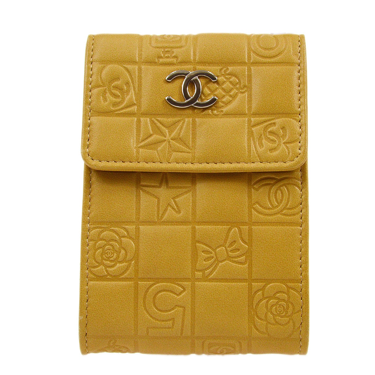 CHANEL 2005 Icon Bum Belt Bag Pouch Beige