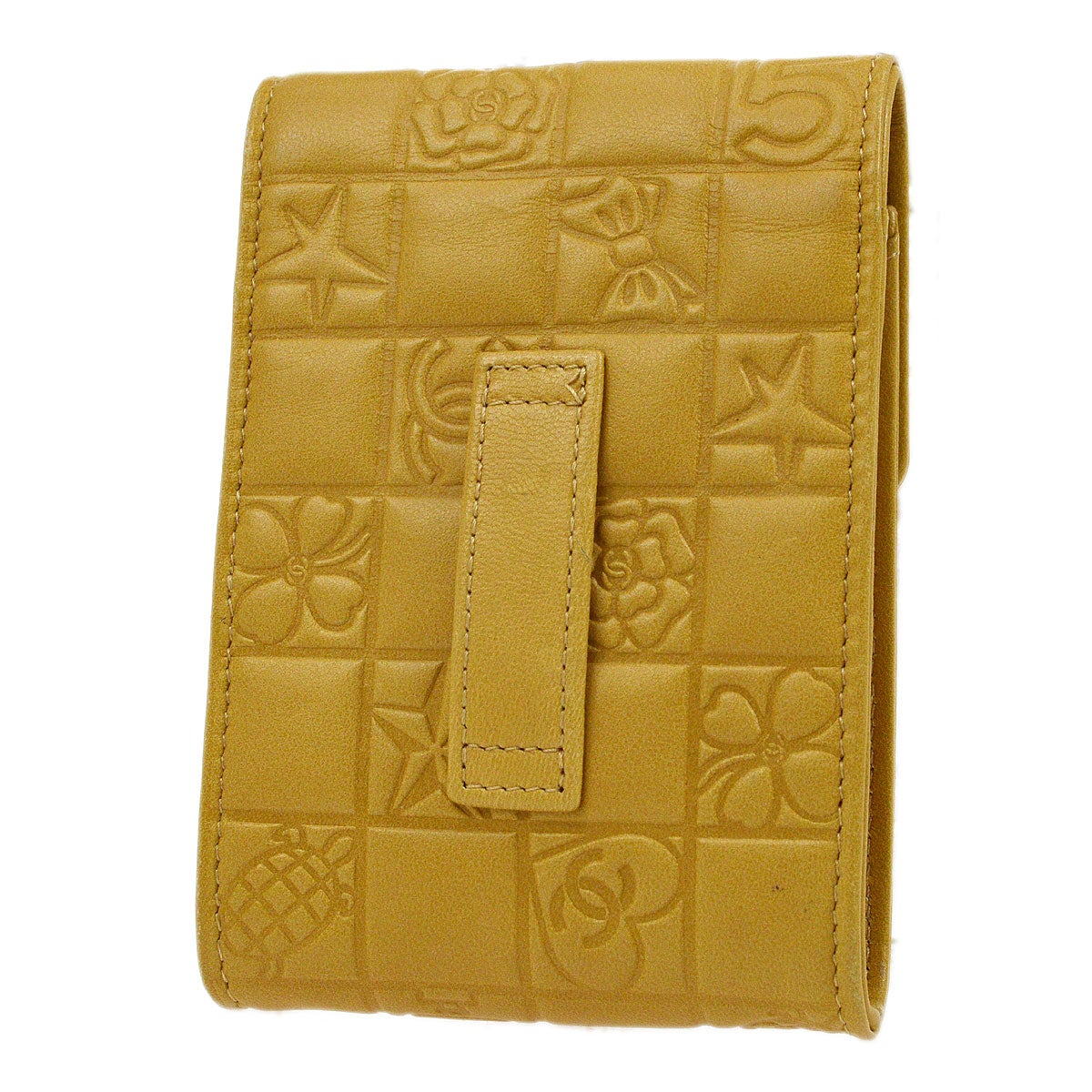 CHANEL 2005 Icon Bum Belt Bag Pouch Beige