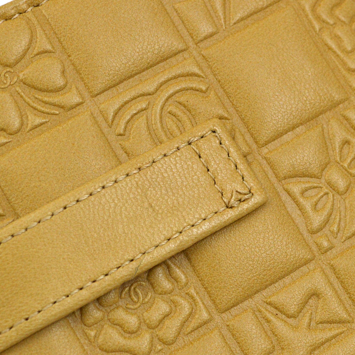 CHANEL 2005 Icon Bum Belt Bag Pouch Beige