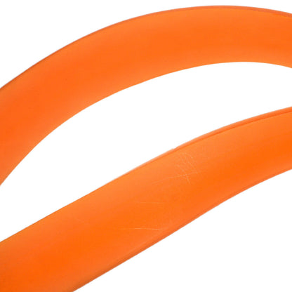 CHANEL Tote Bag Orange Rubber