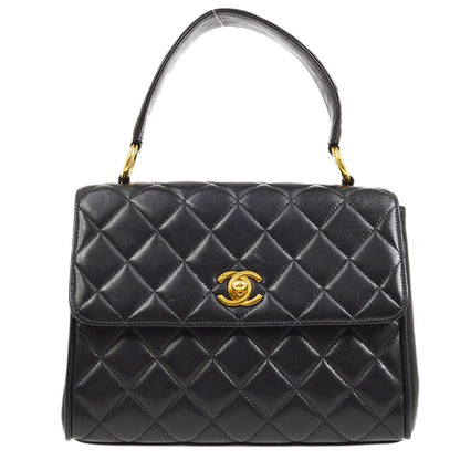 CHANEL 1996-1997 Handbag Mini Black Lambskin