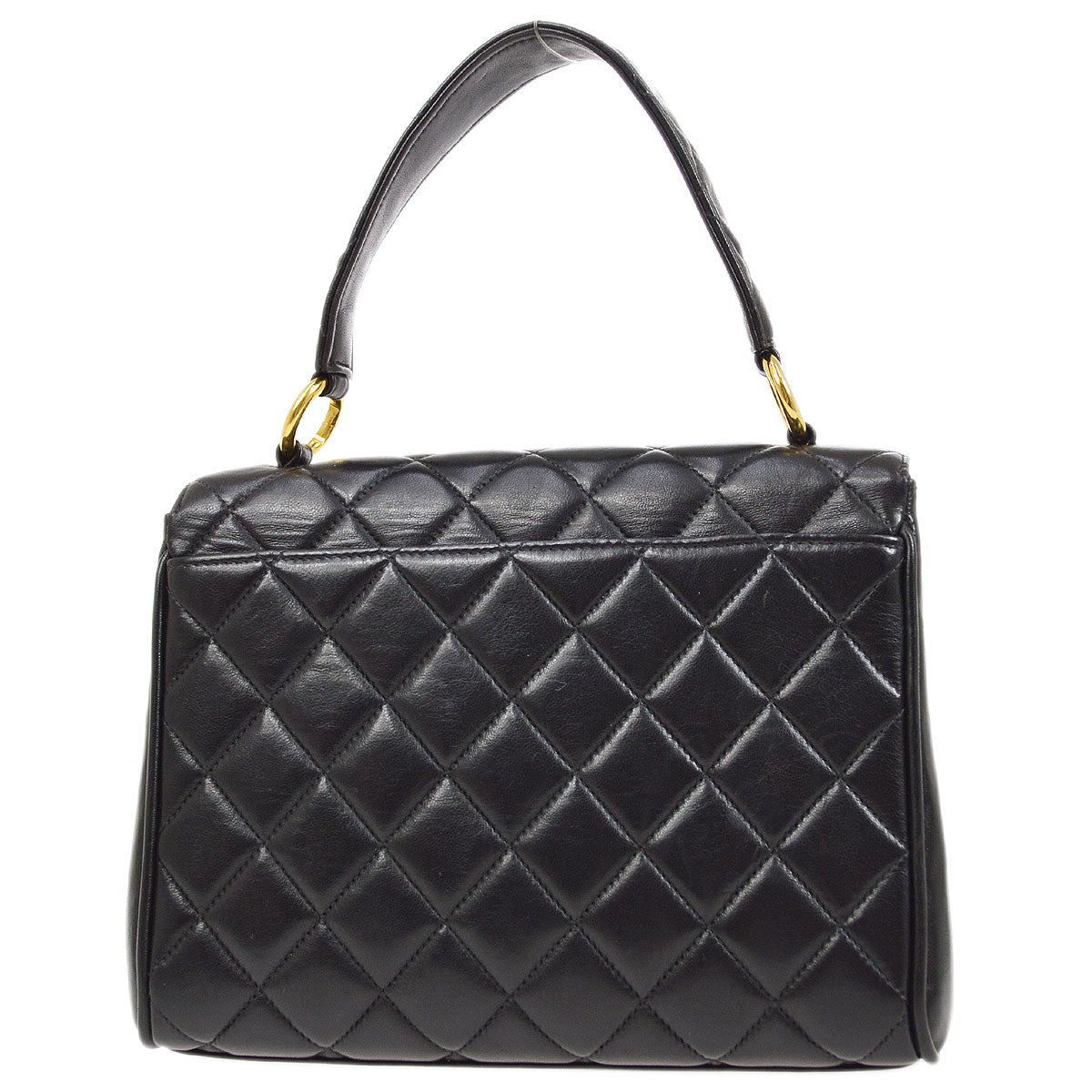 CHANEL 1996-1997 Handbag Mini Black Lambskin