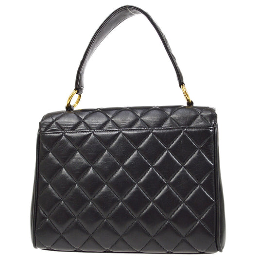 CHANEL 1996-1997 Handbag Mini Black Lambskin