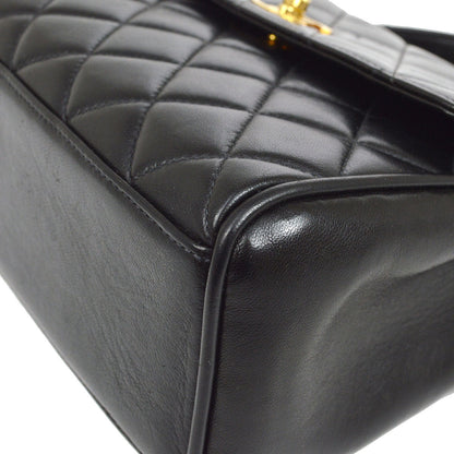 CHANEL 1996-1997 Handbag Mini Black Lambskin