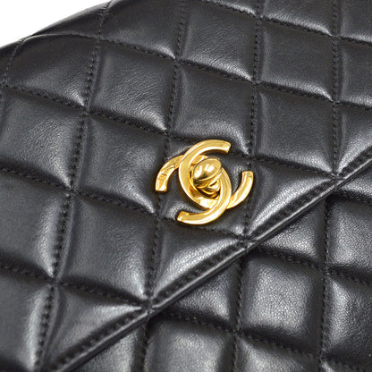 CHANEL 1996-1997 Handbag Mini Black Lambskin