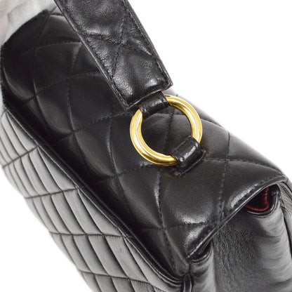 CHANEL 1996-1997 Handbag Mini Black Lambskin